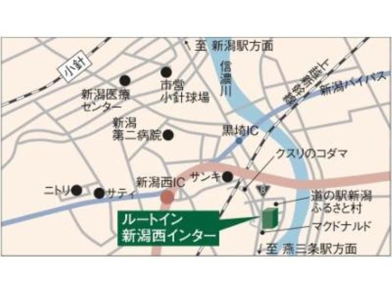 Hotel Route-Inn Niigata Nishi Inter Exterior photo
